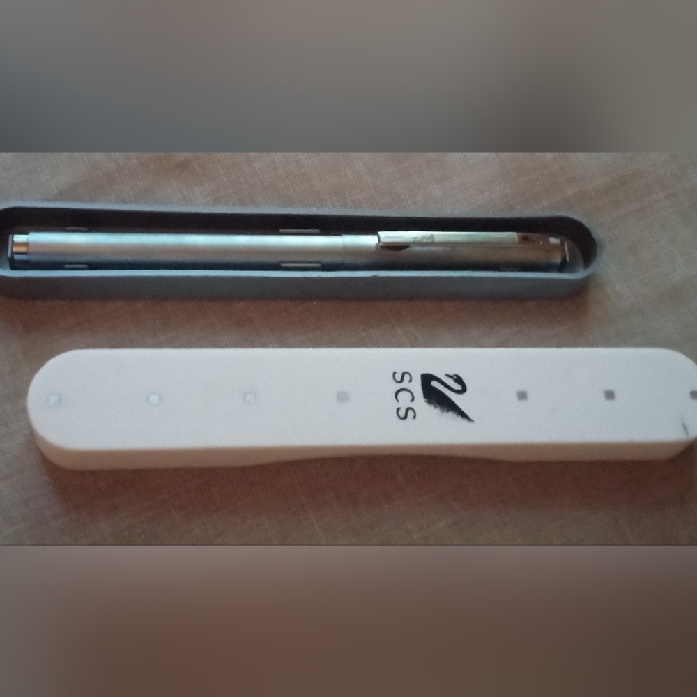 Swarovski SCS Vintage Retired Ink Pen Crystal, Original Box